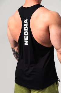 Herren T-Shirt Nebbia  Gym Tank Top FLEXIN' Black