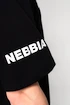 Herren T-Shirt Nebbia  Heavyweight Cotton Oversized T-shirt GRIND Black