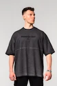 Herren T-Shirt Nebbia  Washed-off Oversized Heavyweight Cotton T-shirt NO SHORTCUTS Black