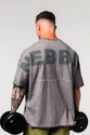 Herren T-Shirt Nebbia  Washed-off Oversized Heavyweight Cotton T-shirt NO SHORTCUTS Light Grey