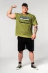 Herren T-Shirt Nebbia  Washed-off Oversized T-shirt HERITAGE Green