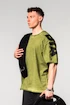 Herren T-Shirt Nebbia  Washed-off Oversized T-shirt LIFTING CLUB Green