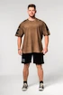 Herren T-Shirt Nebbia  Washed-off Oversized T-shirt LIFTING CLUB Light Brown