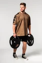 Herren T-Shirt Nebbia  Washed-off Oversized T-shirt LIFTING CLUB Light Brown