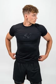 Herren T-Shirt Nebbia Workout Compression T-shirt ENDURANCE black