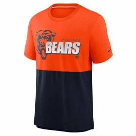 Herren T-Shirt Nike Colorblock NFL Chicago Bears