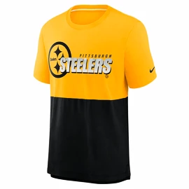 Herren T-Shirt Nike Colorblock NFL Pittsburgh Steelers