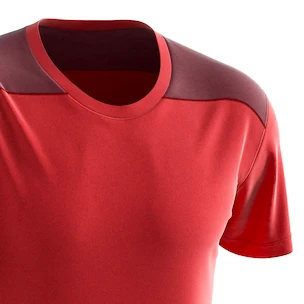 Herren T-Shirt Salomon  Essential Colorblock Fiery Red M