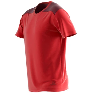 Herren T-Shirt Salomon  Essential Colorblock Fiery Red M