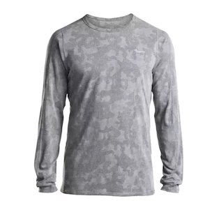 Herren T-Shirt Saucony  Negative-Splt Jacquard LS grey