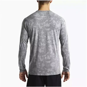 Herren T-Shirt Saucony  Negative-Splt Jacquard LS grey