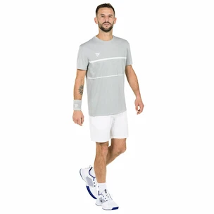 Herren T-Shirt Tecnifibre  Club Tech Tee Silver S