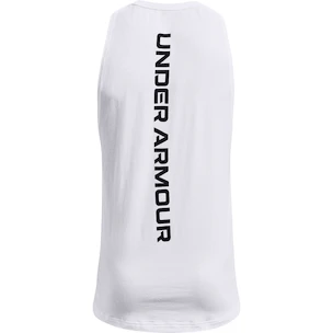 Herren T-Shirt Under Armour  BASELINE COTTON TANK White S