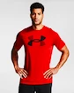 Herren T-Shirt Under Armour  Big Logo Tech SS Red