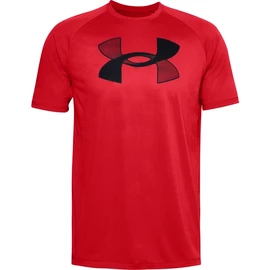 Herren T-Shirt Under Armour Big Logo Tech SS Red