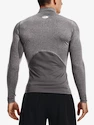 Herren T-Shirt Under Armour ColdGear Comp Mock-GRY