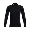 Herren T-Shirt Under Armour ColdGear Fitted Mock Black