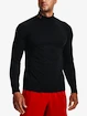 Herren T-Shirt Under Armour ColdGear Rush Mock-BLK XXL