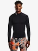 Herren T-Shirt Under Armour  Comp Mock-BLK