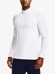 Herren T-Shirt Under Armour  Fitted Mock-WHT XL