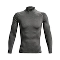 Herren T-Shirt Under Armour  HeatGear Armour Comp Mock LS Gray XXL