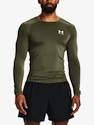 Herren T-Shirt Under Armour HeatGear Comp LS-GRN