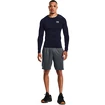 Herren T-Shirt Under Armour HeatGear Comp LS Midnight Blue