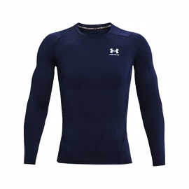 Herren T-Shirt Under Armour HeatGear Comp LS Midnight Blue