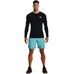 Herren T-Shirt Under Armour HeatGear Fitted LS Black