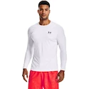 Herren T-Shirt Under Armour HeatGear Fitted LS White