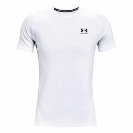 Herren T-Shirt Under Armour HeatGear Fitted SS White