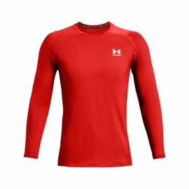 Herren T-Shirt Under Armour HeatGear HeatGear Armour Fitted LS Radiant Red