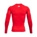 Herren T-Shirt Under Armour  HG Armour Comp LS-RED