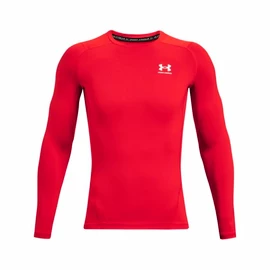 Herren T-Shirt Under Armour HG Armour Comp LS-RED