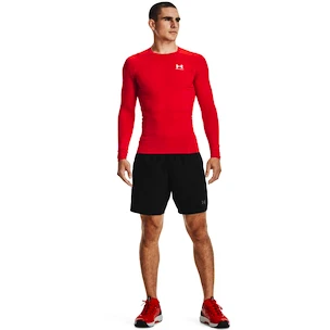 Herren T-Shirt Under Armour  HG Armour Comp LS-RED