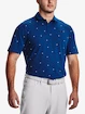 Herren T-Shirt Under Armour  Iso-Chill Edge Polo-BLU