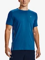 Herren T-Shirt Under Armour  Rush 2.0 Vent SS-BLU