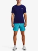 Herren T-Shirt Under Armour  Rush Emboss SS-BLU