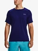 Herren T-Shirt Under Armour  Rush Emboss SS-BLU