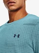 Herren T-Shirt Under Armour  Seamless Grid SS-BLU