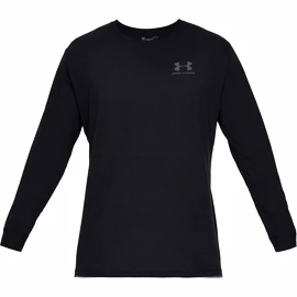 Herren T-Shirt Under Armour SPORTSTYLE LEFT CHEST LS Black