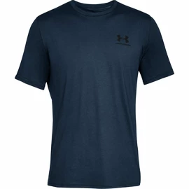 Herren T-Shirt Under Armour Sportstyle Left Chest SS Dark Blue