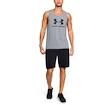 Herren T-Shirt Under Armour  SPORTSTYLE LOGO TANK grey