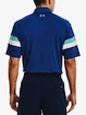 Herren T-Shirt Under Armour  T2G Color Block Polo-BLU