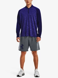 Herren T-Shirt Under Armour  Tech 2.0 Novelty 1/4 Zip-BLU L