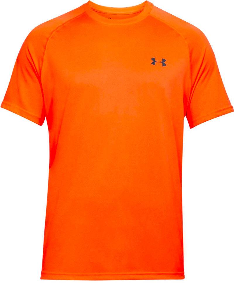 Herren T Shirt Under Armour Tech Ss Bright Orange Sportega 8888