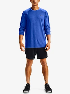 Herren T-Shirt Under Armour  Textured LS-BLU S