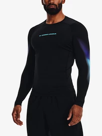 Herren T-Shirt Under Armour UA HG Armour Novelty LS-BLK