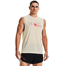 Herren T-Shirt Under Armour UA Run Trail Tank -BRN