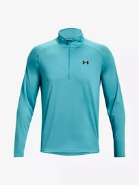 Herren T-Shirt Under Armour UA Tech 2.0 1/2 Zip-BLU